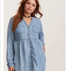 Torrid Emma Babydoll Tunic